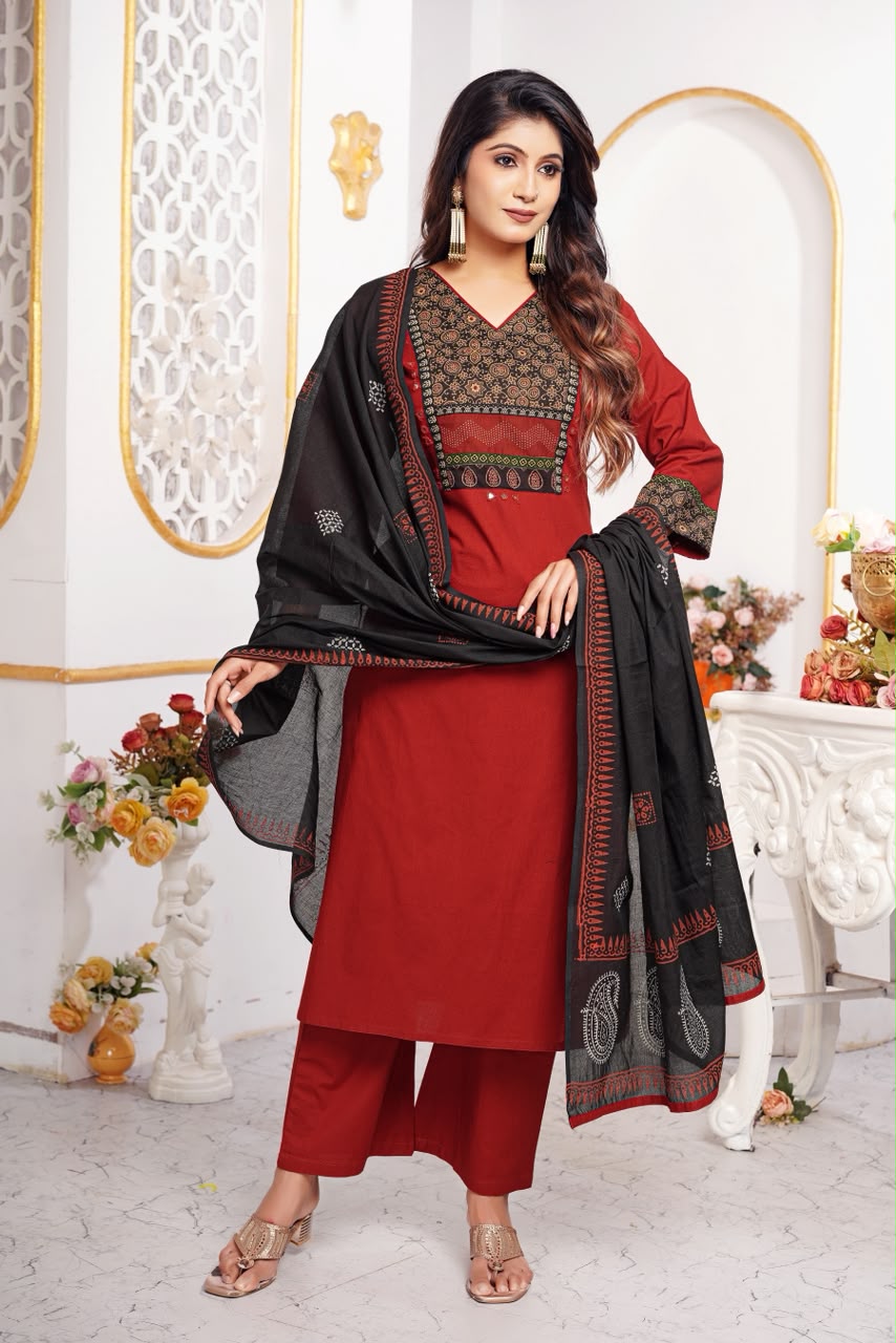 Premium Ethnic 3 Piece Kurti Sets - Style WhatsApp Image 2026-07-27 at 3.12.12 PM